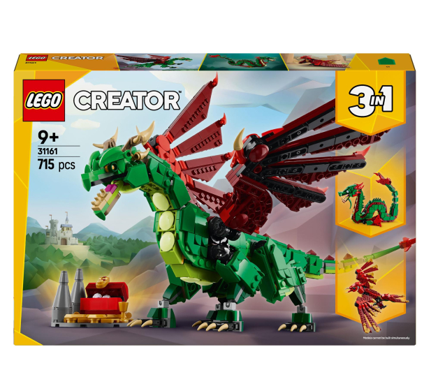 LEGO Creator 31161 Średniowieczny smok - 1283663 - zdjęcie